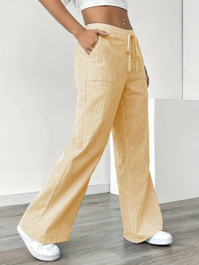 Modern Casual Pants With Pockets