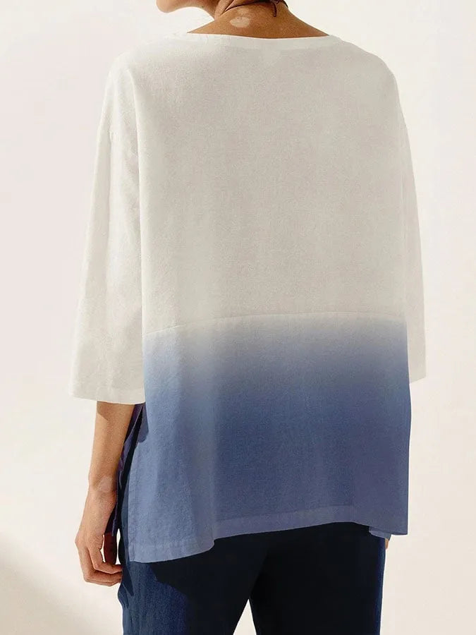 Women's Gradient Casual Shirt