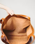 Earthy Tone Shoulder Bag for Autumn Vibes