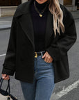 Stylish Double-Breasted Jacket with Button Details