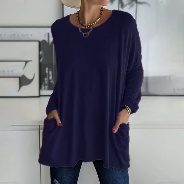 Casual Oversized Round Neck Sweater