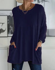 Casual Oversized Round Neck Sweater