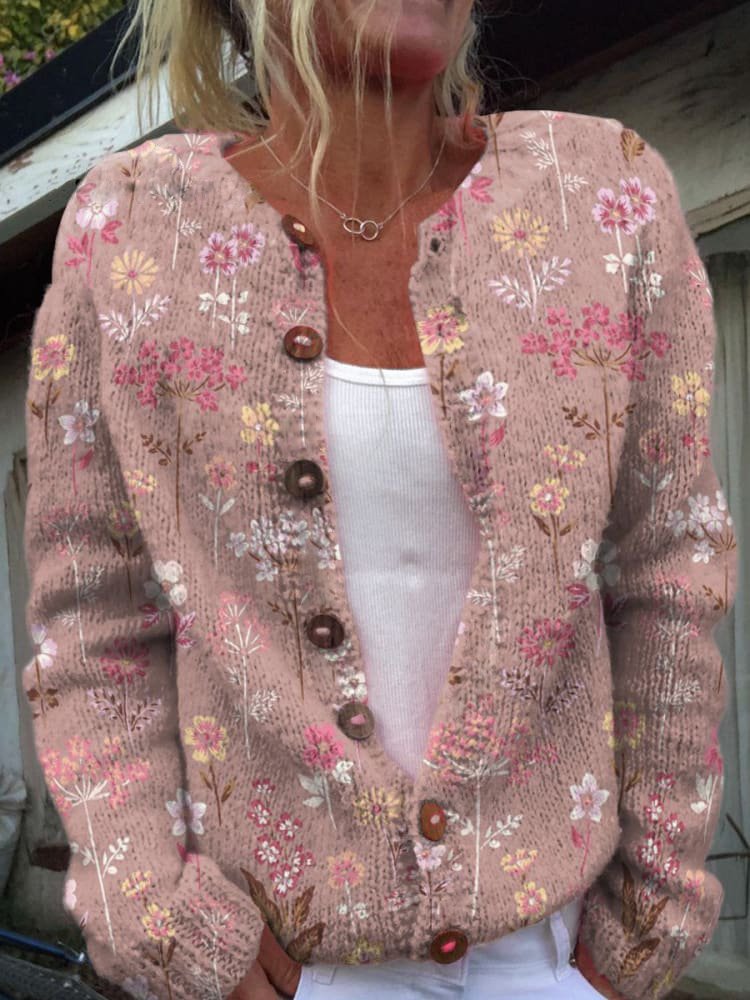 Elizabeth Warm Cardigan with Elegant Drape