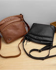 Refined Shoulder Bag with Soft Structure