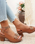 Stylish Stiletto Heel Sandals