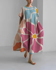Retro Big Swing Loose Maxi Dress