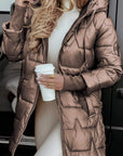 Cozy Padded Hooded Winter Coat
