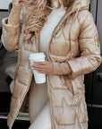 Cozy Padded Hooded Winter Coat