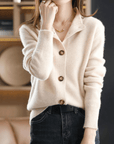 Luxurious Cashmere Knit Cardigan