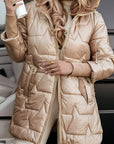 Cozy Padded Hooded Winter Coat