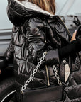 Cozy Padded Hooded Winter Coat