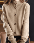 Luxurious Cashmere Knit Cardigan