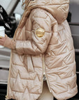 Cozy Padded Hooded Winter Coat