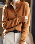 Luxurious Cashmere Knit Cardigan