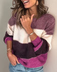 Coralie | Luxurious and cozy striped sweater