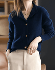 Luxurious Cashmere Knit Cardigan