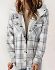 Cozy Plaid Fleece-Lined Jacket