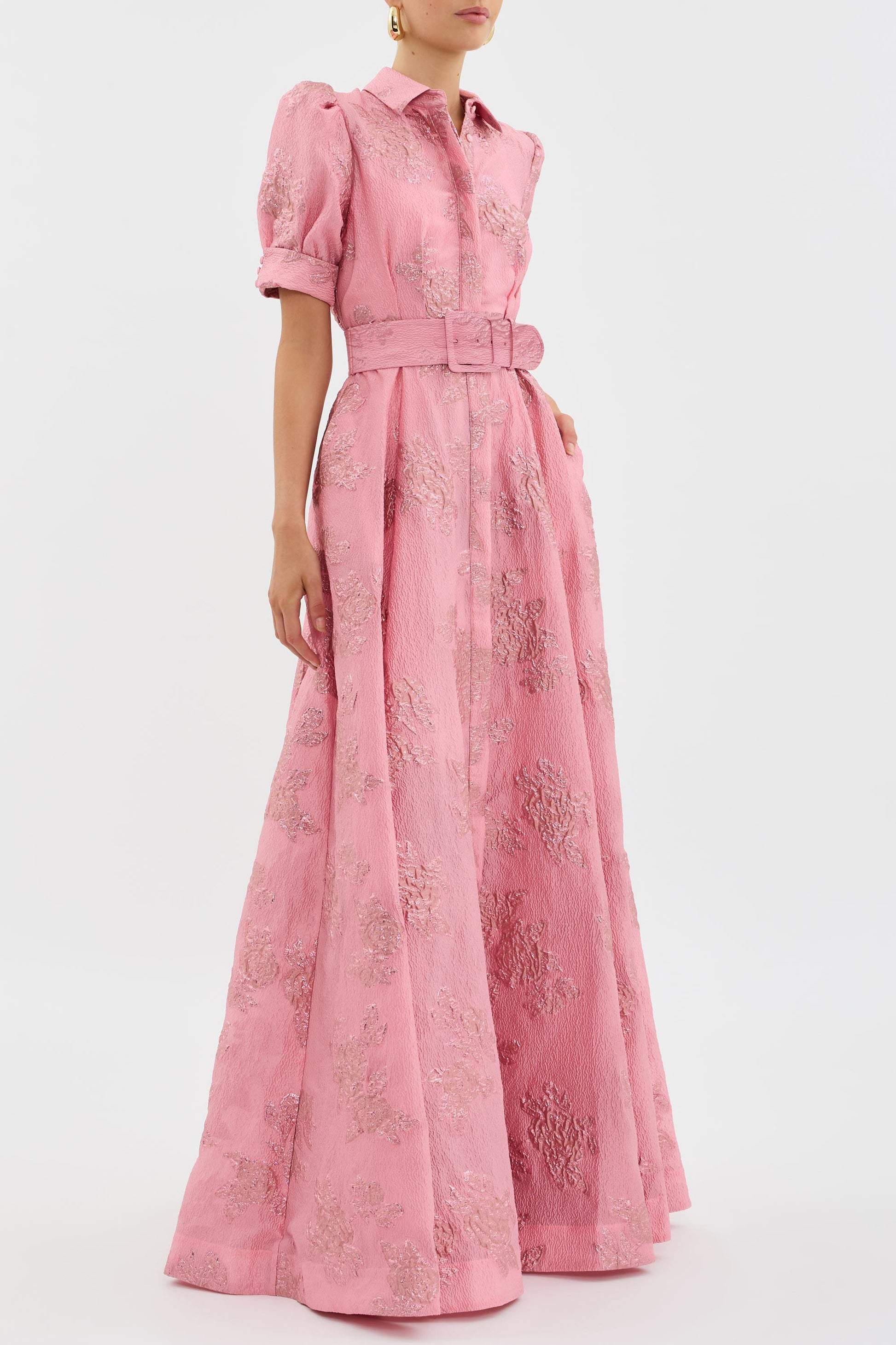Vintage-Inspired Puff Sleeve Dress