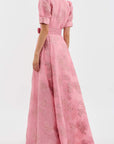 Vintage-Inspired Puff Sleeve Dress