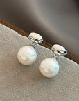 Elegant Pearl Drop Earrings Vintage Style
