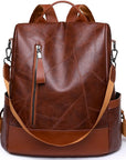 Stylish Leather Bag with Sleek Design