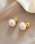 Elegant Pearl Drop Earrings Vintage Style