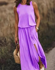 Casual Maxi Two Piece Set