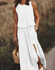 Casual Maxi Two Piece Set