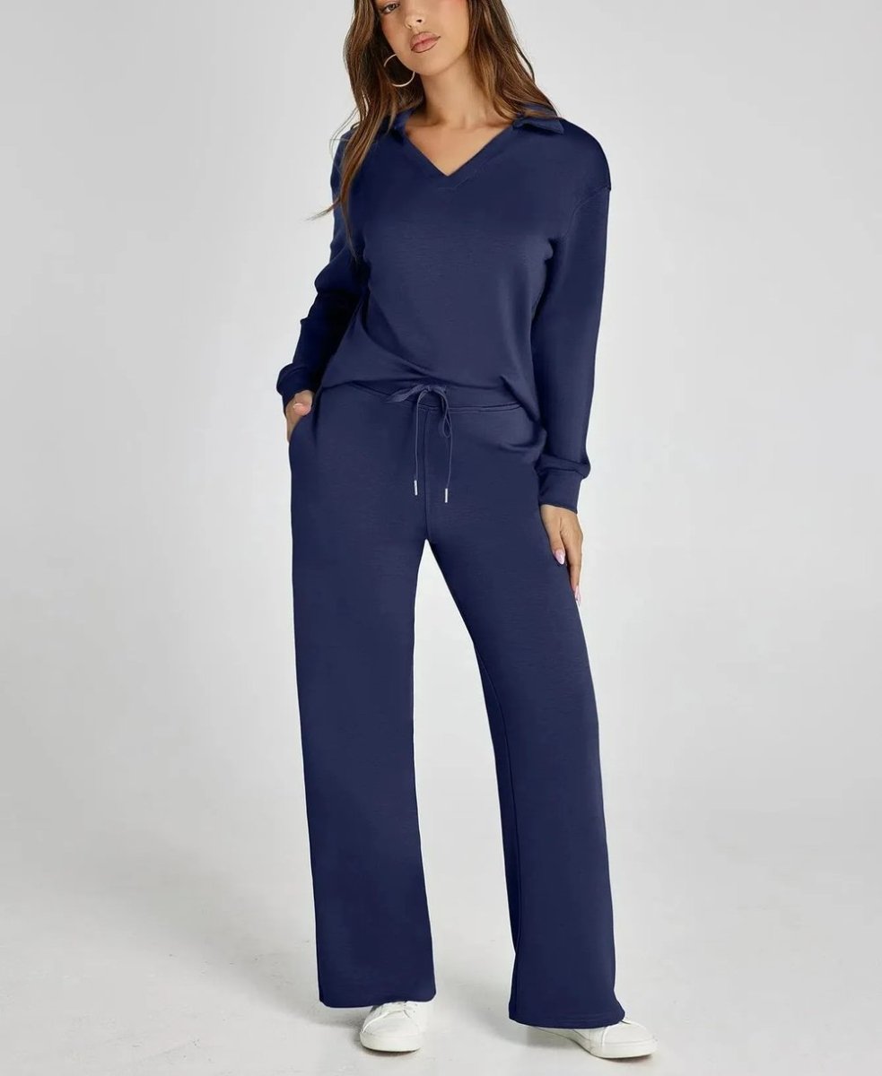 Casual Long Sleeve Two-piece Set