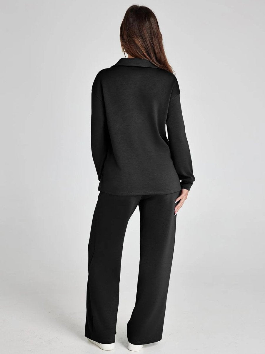 Casual Long Sleeve Two-piece Set