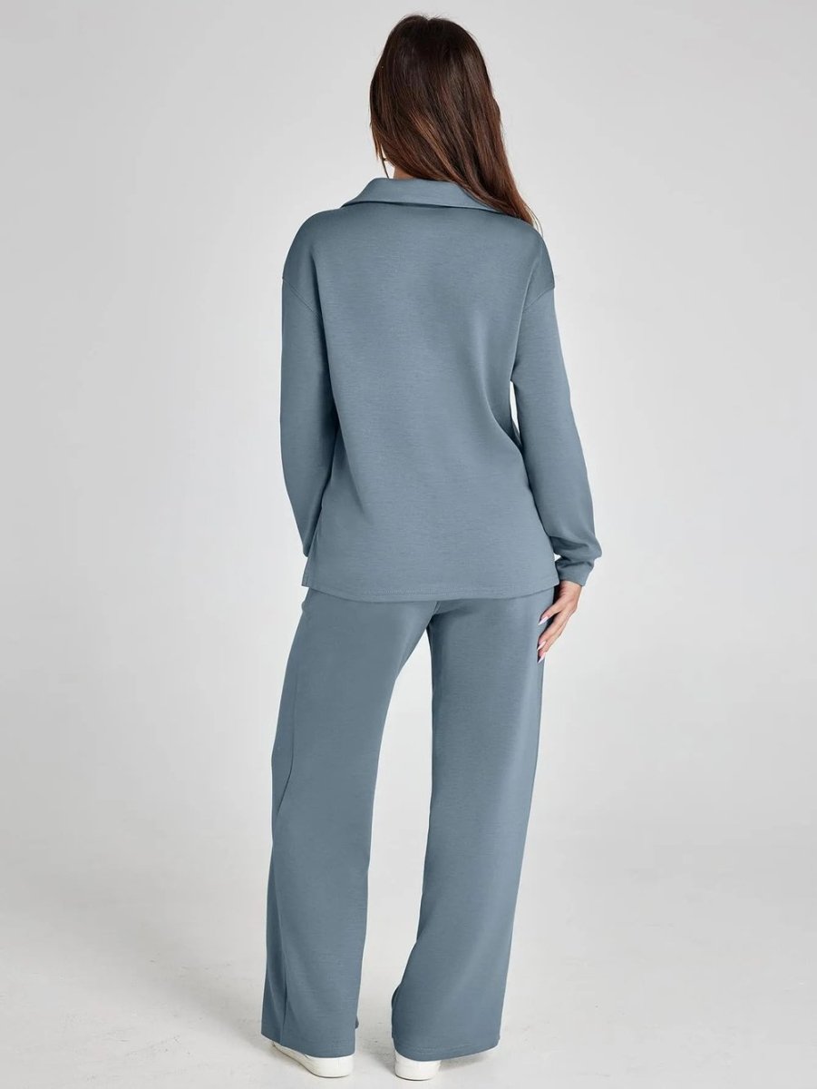 Casual Long Sleeve Two-piece Set