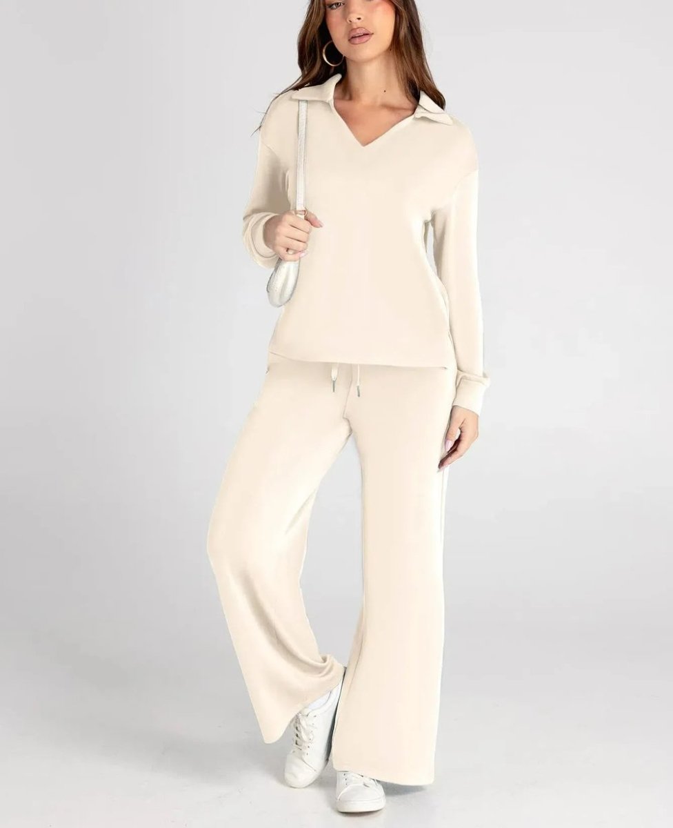 Casual Long Sleeve Two-piece Set