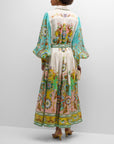 Luxe Balloon Sleeve Maxi Dress