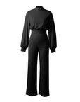 Lightweight Wide Leg Summer Jumpsuit