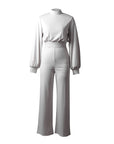 Lightweight Wide Leg Summer Jumpsuit