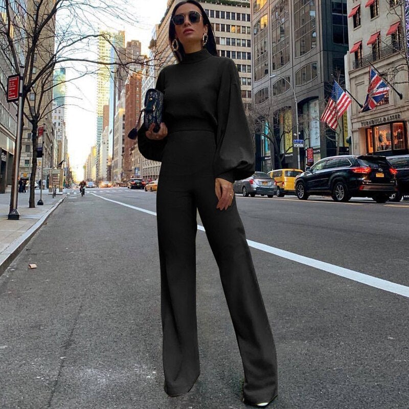Lightweight Wide Leg Summer Jumpsuit