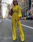 Lightweight Wide Leg Summer Jumpsuit