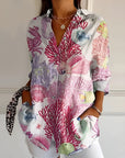 Effortless Elegance Button-Up Blouse