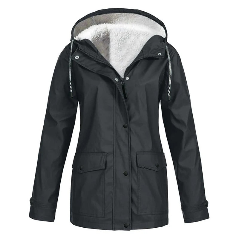 Windproof Rain Jacket Women