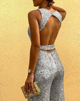 Luxurious Sleeveless Jumpsuit for Women
