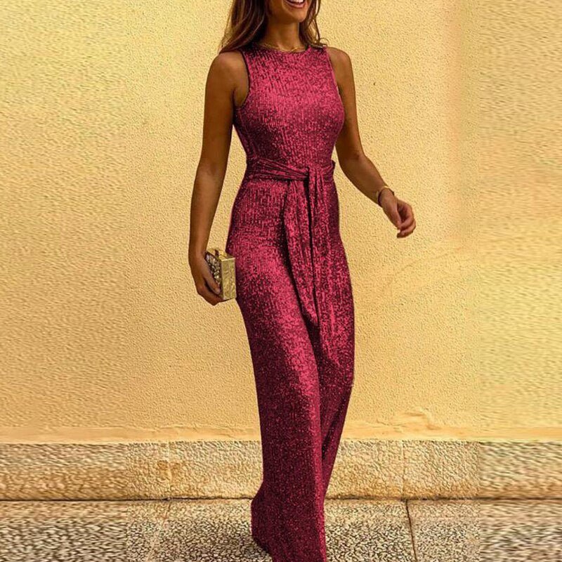 Luxurious Sleeveless Jumpsuit for Women