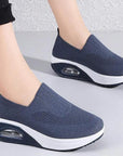 Comfy Air Breathable Slip-On Sneakers for Women