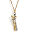 Hug Necklace with Symbolic Embrace Design