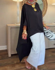 Chic Cascade Longline Top