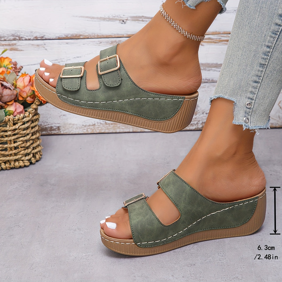 Orthopedic Summer Wedge Sandals