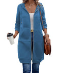 Long Sleeve Hoodie With Zip Up