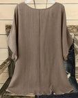 Breezy Casual Cotton Loose Blouse