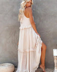 Soft Ruffle Casual Dress – Lightweight, Flowy Summer Style Perfect for Travel & Everyday Elegance