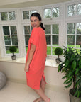 Chic Black Flow Dress with Handy Pockets