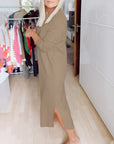 Casual round neck dress